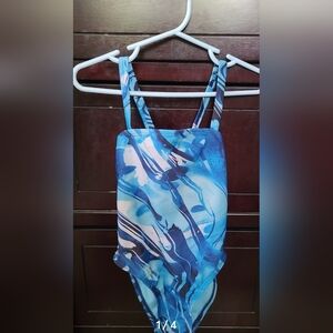 Peyton & Parker Blue Kids Swimsuit 4T